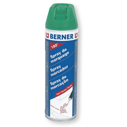 Spray marquage vert 180° 500 ml